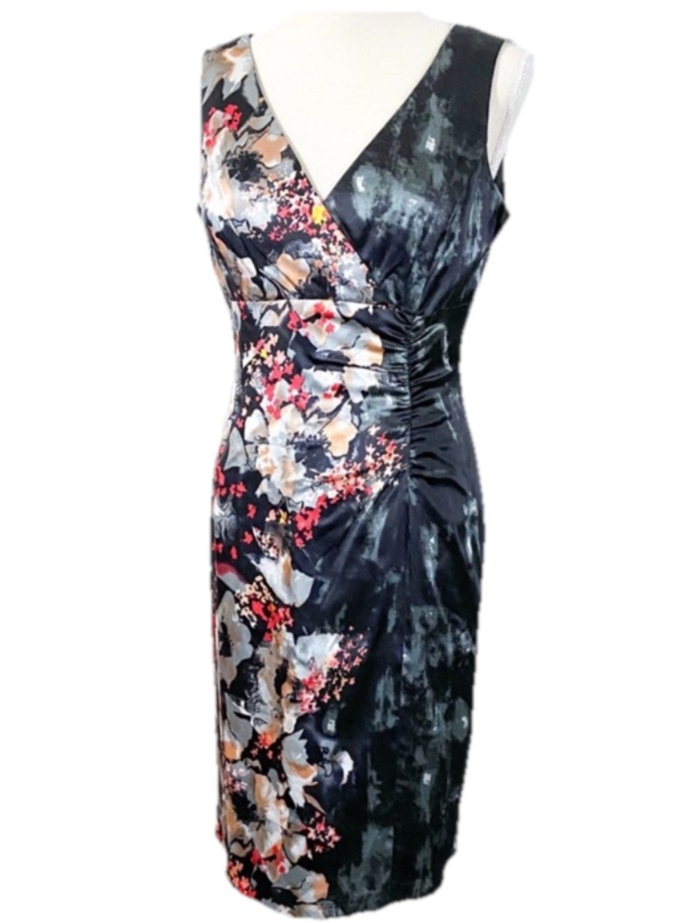 Donna Ricco Silk Kentucky Derby Dress